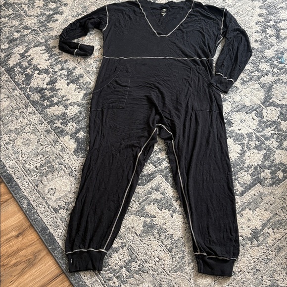 Natural Life Jumpsuit Oversized One Piece Women' small Cotton Baggy jumpsuit - Picture 3 of 7
